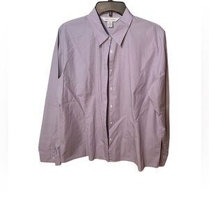 Casual Corner Women’s Button Down Plus Size Shirt